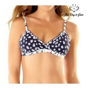 Anne Cole Lettuce Bralette Top Size XS